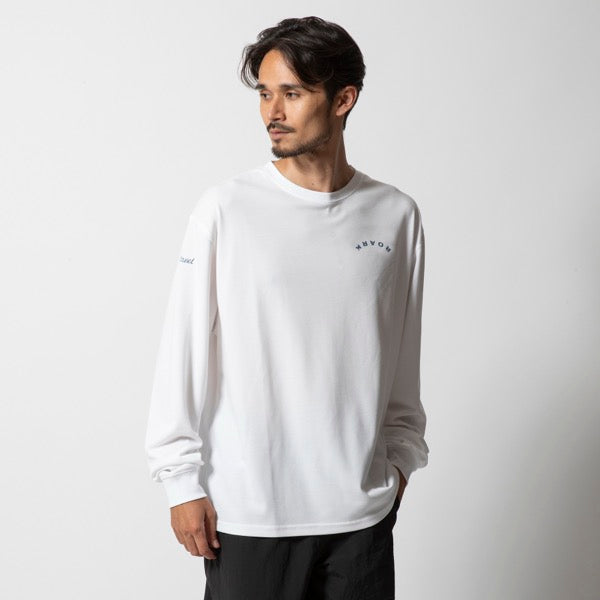 THE ROARK ロアーク /  長袖Tシャツ ロンT / "WAYWARD YOUTH" L/S Dri-Release TEE - WHITE / RLTJDR1100 / メンズ