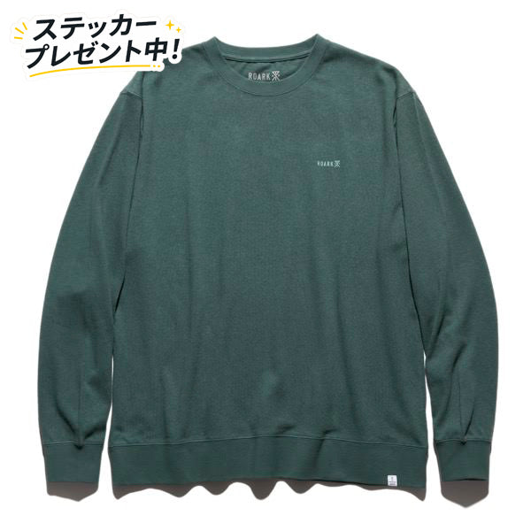 THE ROARK ロアーク /  長袖Tシャツ ロンT / H/W HEMPCOTTON L/S TEE - SAGE GREEN / RLTJH1100 / メンズ