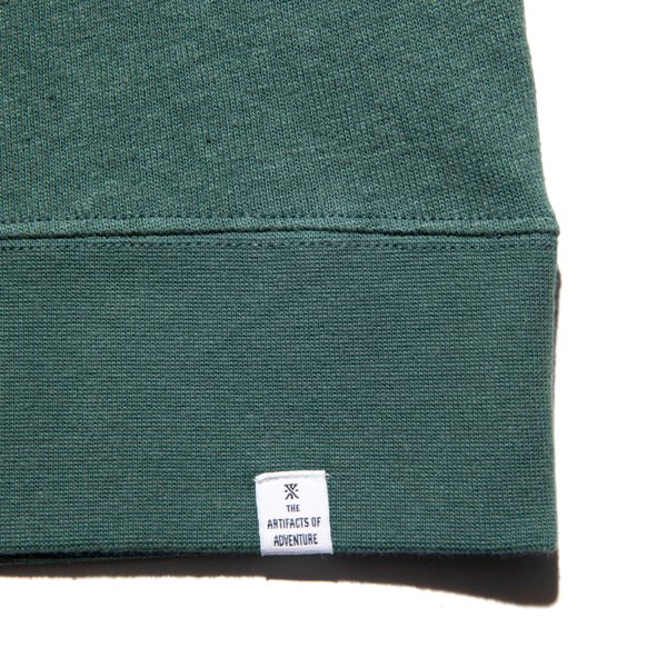 THE ROARK ロアーク /  長袖Tシャツ ロンT / H/W HEMPCOTTON L/S TEE - SAGE GREEN / RLTJH1100 / メンズ