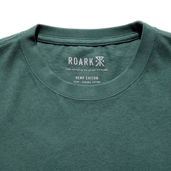 THE ROARK ロアーク /  長袖Tシャツ ロンT / H/W HEMPCOTTON L/S TEE - SAGE GREEN / RLTJH1100 / メンズ