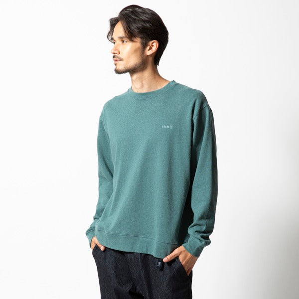 THE ROARK ロアーク /  長袖Tシャツ ロンT / H/W HEMPCOTTON L/S TEE - SAGE GREEN / RLTJH1100 / メンズ
