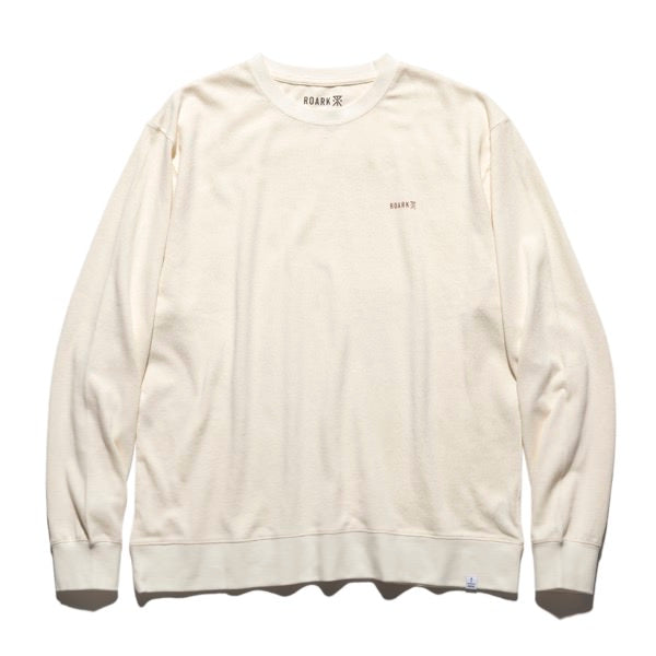 THE ROARK ロアーク /  長袖Tシャツ ロンT / H/W HEMPCOTTON L/S TEE - WHITE / RLTJH1100 / メンズ