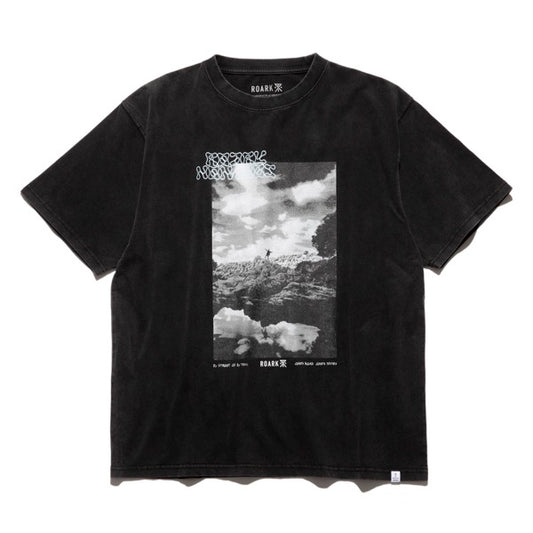 THE ROARK ロアーク /  半袖Tシャツ / "NOMADS" S/S PHOTO TEE - BLACK / RTJM1101 / メンズ