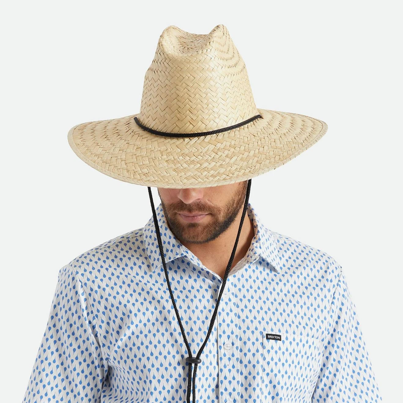 BRIXTON ( ブリクストン ) / ストローハット 帽子 麦わら / BELL II SUN HAT - TAN x TAN / 11162-TANTN