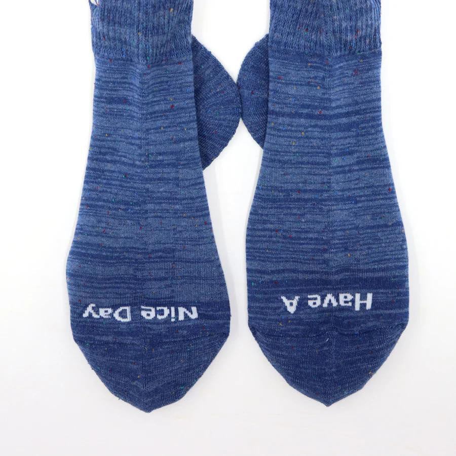 ROSTER SOX(ロスターソックス) x MLB / 靴下 クルーソックス / MLB 200 NEP MIX FUKU SOCKS - BLUE / MLB-255-Dodgers