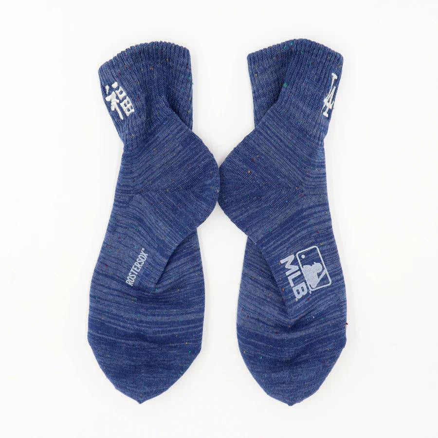 ROSTER SOX(ロスターソックス) x MLB / 靴下 クルーソックス / MLB 200 NEP MIX FUKU SOCKS - BLUE / MLB-255-Dodgers