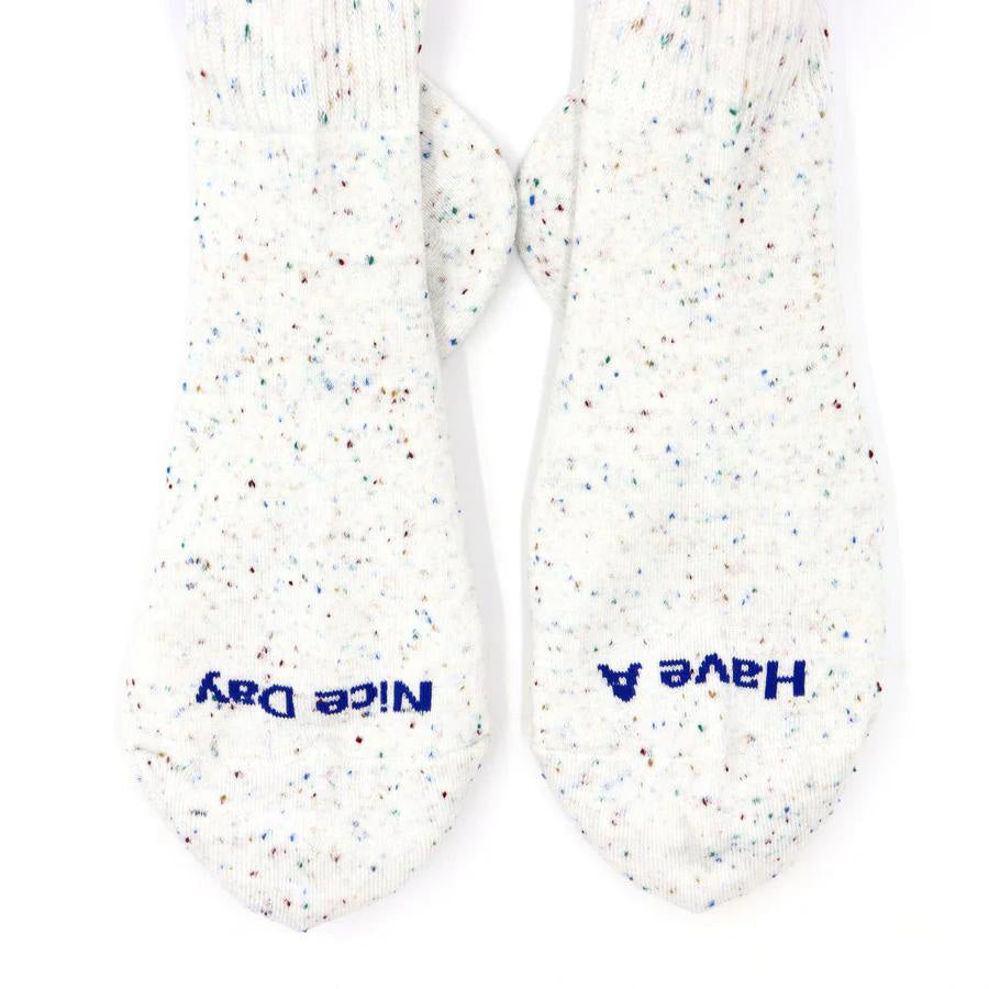 ROSTER SOX(ロスターソックス) x MLB / 靴下 クルーソックス  / MLB 200 NEP MIX FUKU SOCKS - WHITE / MLB-255-Dodgers