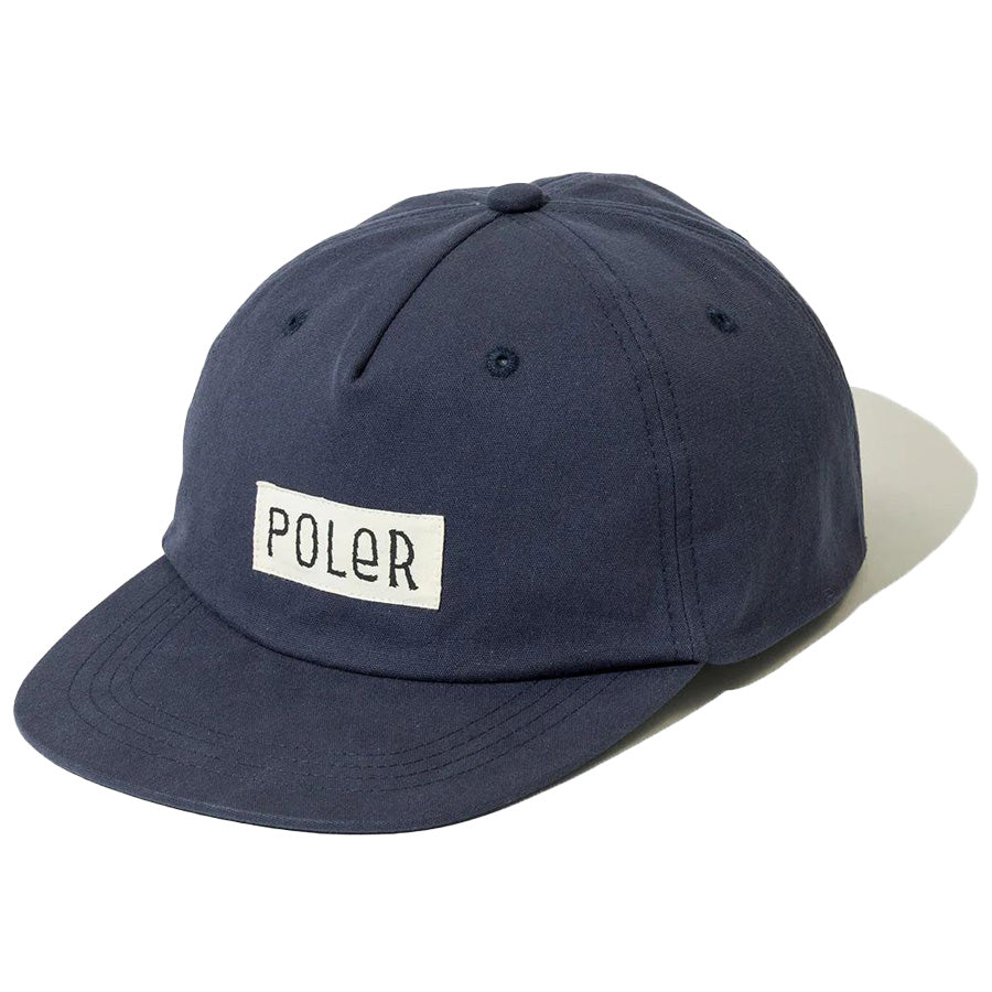 POLeR OUTDOOR STUFF(ポーラーアウトドアスタッフ) / キャップ 帽子 / FURRY FONT COTTON 6P CAP - NAVY / 251MCV0087
