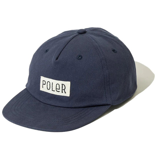 POLeR OUTDOOR STUFF(ポーラーアウトドアスタッフ) / キャップ 帽子 / FURRY FONT COTTON 6P CAP - NAVY / 251MCV0087