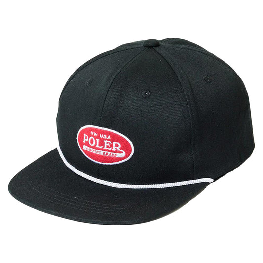 POLeR OUTDOOR STUFF(ポーラーアウトドアスタッフ) / キャップ 帽子 / 90?S SKEATER CAP - BLACK / 251MCV0106
