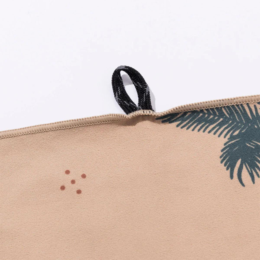 Poler Outdoor Stuff(ポーラー アウトドア スタッフ) / ビーチタオル / BEACH TOWEL -  BLACK x ORANGE / 241MCV0473