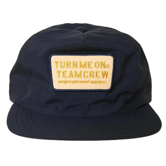 TURN ME ON(ターンミーオン) / 帽子 キャップ / TEAM CREW ナイロンCAP - BLACK / 525-331 / メンズ