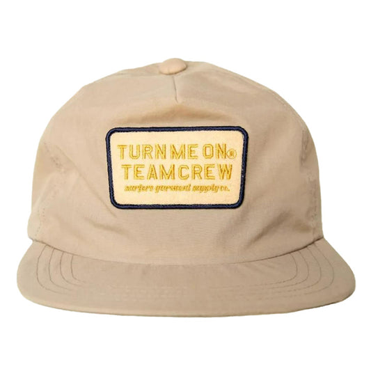 TURN ME ON(ターンミーオン) / 帽子 キャップ / TEAM CREW ナイロンCAP - BEIGE / 525-331 / メンズ