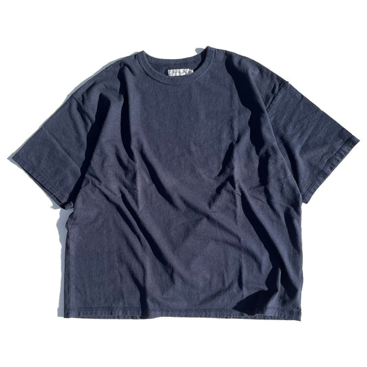 TURN ME ON(ターンミーオン) / 半袖 ドロップショルダーT / ヘンプコットン ドロップショルダーTEE - NAVY / 125-591 / メンズ