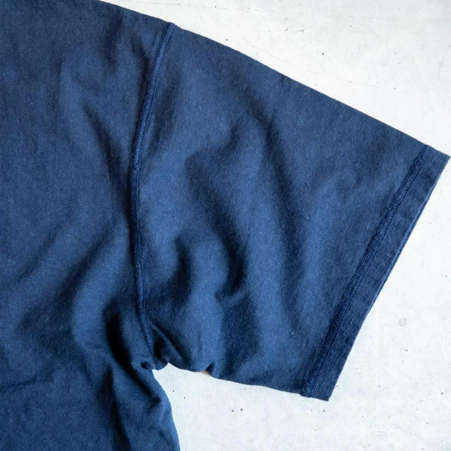 TURN ME ON(ターンミーオン) / 半袖 ドロップショルダーT / ヘンプコットン ドロップショルダーTEE - NAVY / 125-591 / メンズ
