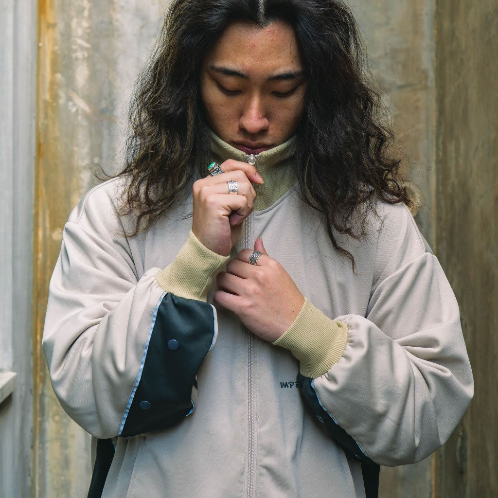 IMPRESTORE (インプレストア) / バスケットジャージージャケット / O'NEILL BASKET JERSEY TOP - IVORY / メンズ