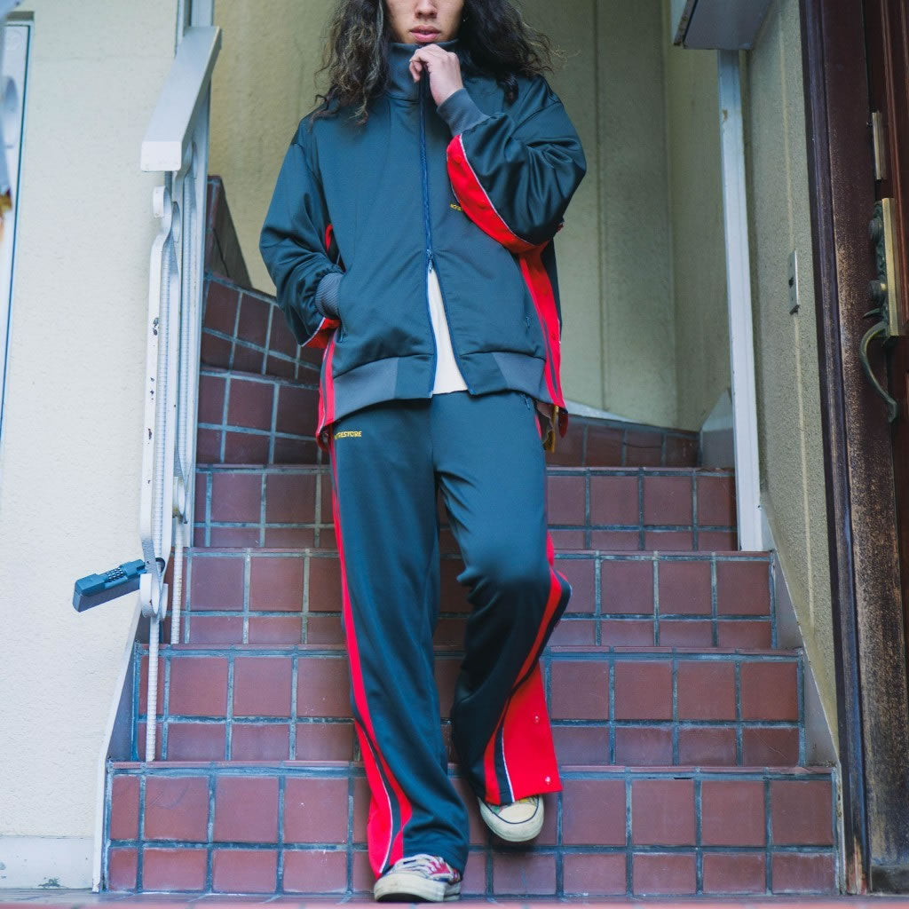 IMPRESTORE (インプレストア) / バスケットジャージーパンツ  / WARREN BASKET JERSEY PANTS - CHARCOAL / メンズ