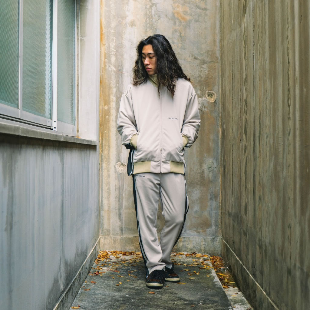 IMPRESTORE (インプレストア) / バスケットジャージパンツ  / WARREN BASKET JERSEY PANTS - IVORY / メンズ