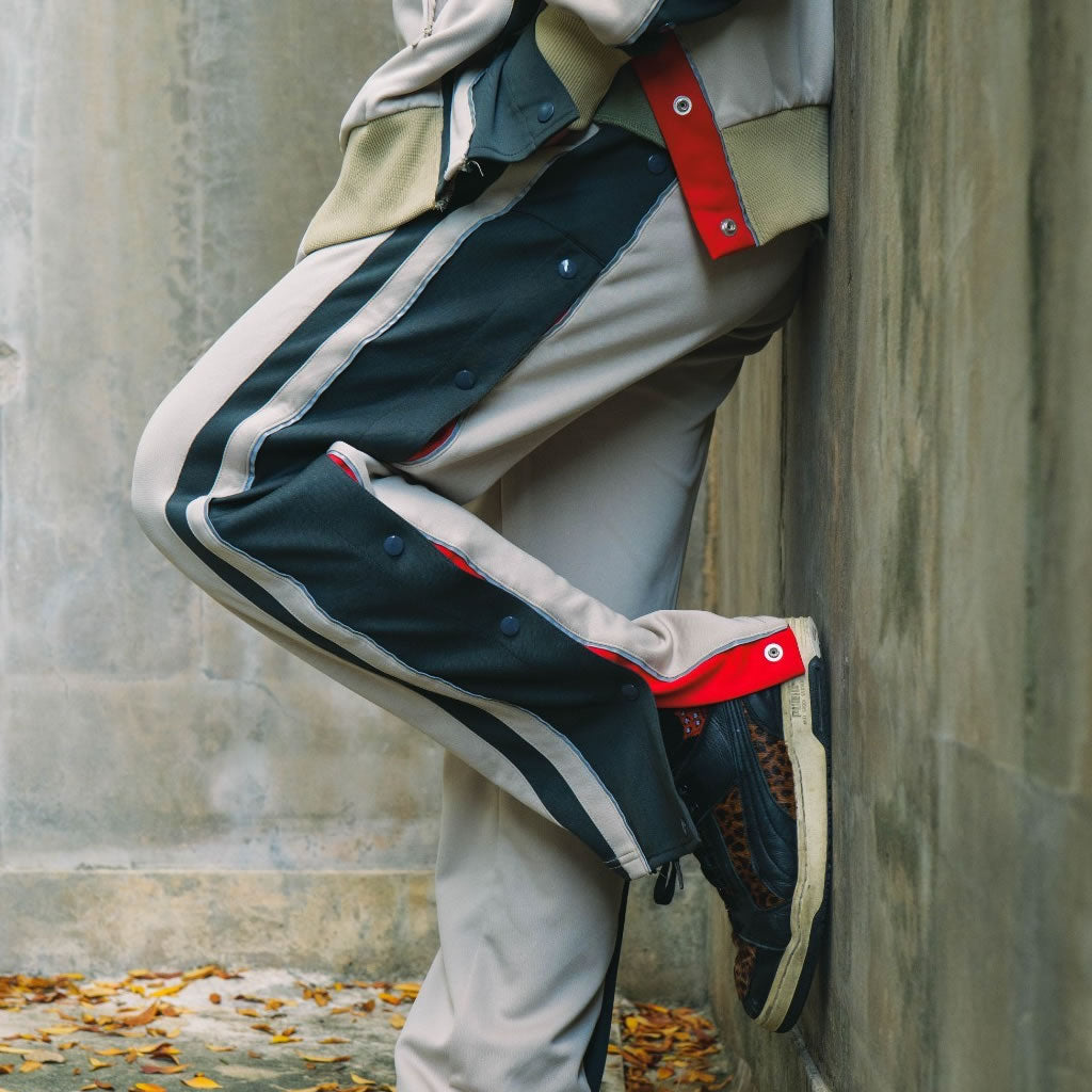 IMPRESTORE (インプレストア) / バスケットジャージパンツ  / WARREN BASKET JERSEY PANTS - IVORY / メンズ