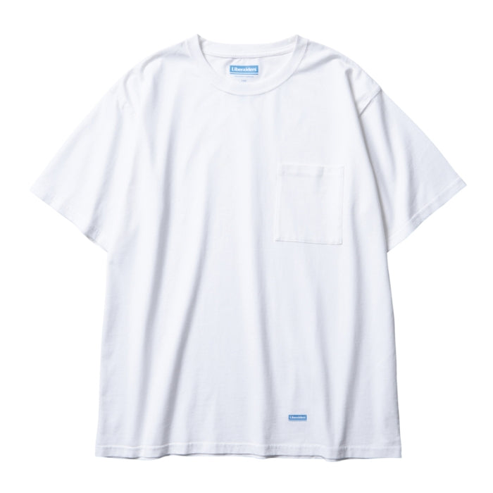 LIBERAIDERS(リベレイダース) / 半袖 パックTee 2枚入り / 2-PACK POCKET TEE - WHITE / 716252501 / メンズ