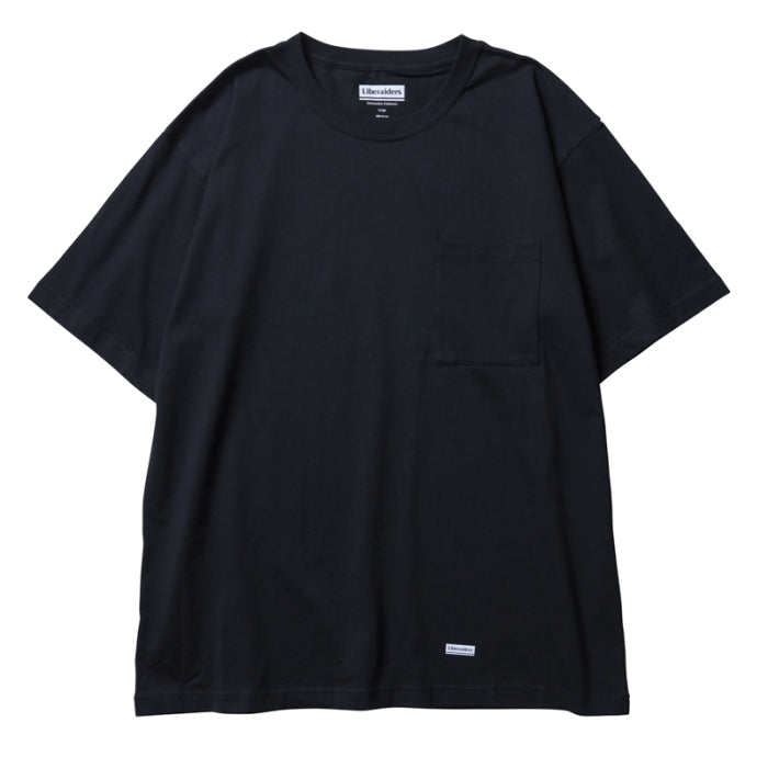LIBERAIDERS(リベレイダース) / 半袖 パックTee 2枚入り / 2-PACK POCKET TEE - BLACK / 716252501 / メンズ