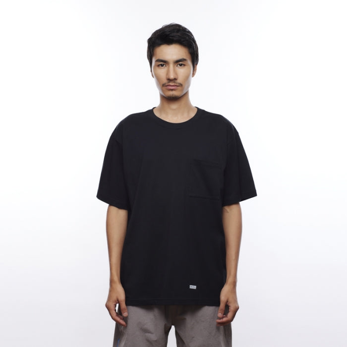 LIBERAIDERS(リベレイダース) / 半袖 パックTee 2枚入り / 2-PACK POCKET TEE - BLACK / 716252501 / メンズ