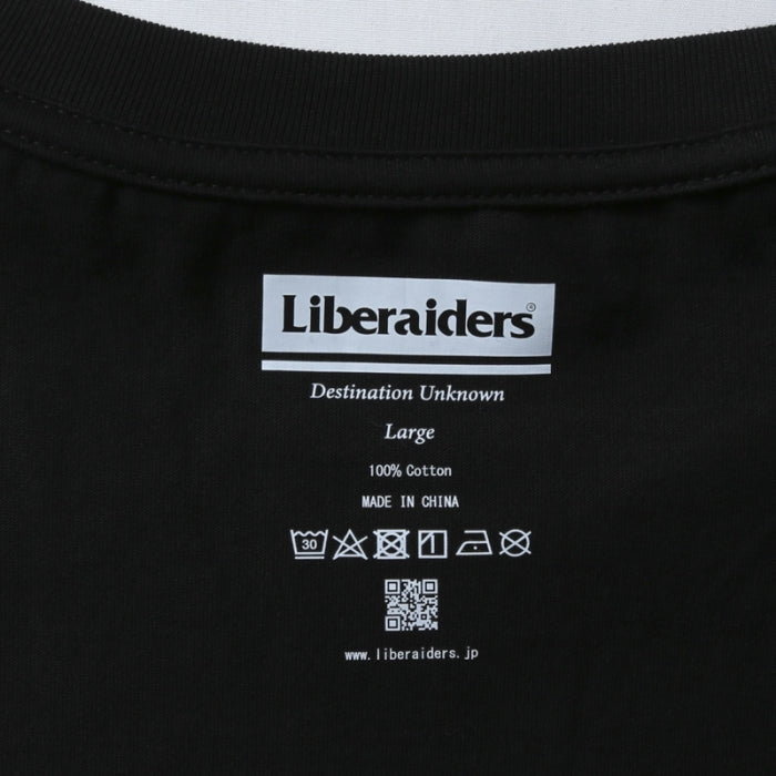 LIBERAIDERS(リベレイダース) / 半袖 パックTee 2枚入り / 2-PACK TEE - BLACK / 716262501 / メンズ