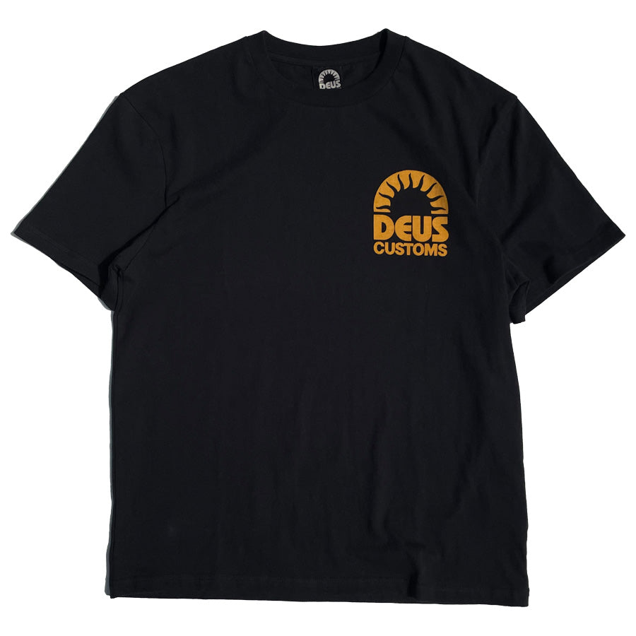 DEUS EX MACHINA ( デウスエクスマキナ ) / 半袖 Tシャツ / MELODIES TEE - BLACK / DMP251185 / メンズ