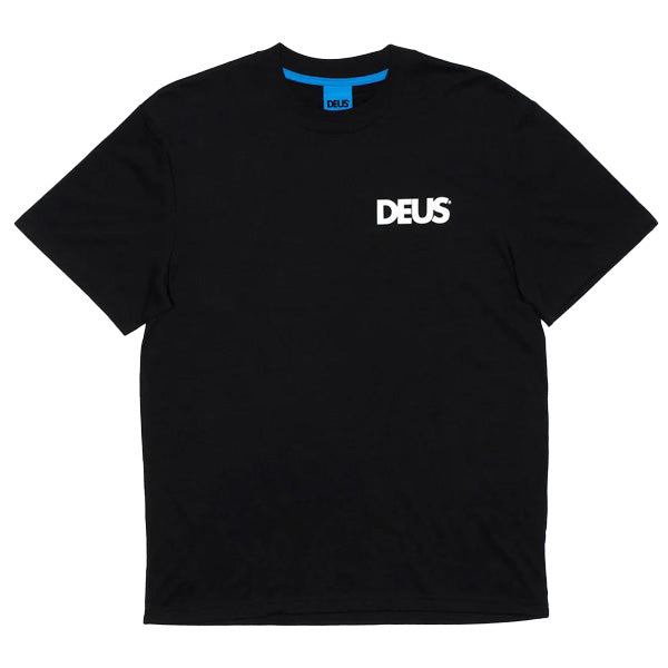 DEUS EX MACHINA ( デウスエクスマキナ ) / 半袖 Tシャツ / LOS ANGELES SURF ADDRESS TEE - BLACK / DMP251000C / メンズ