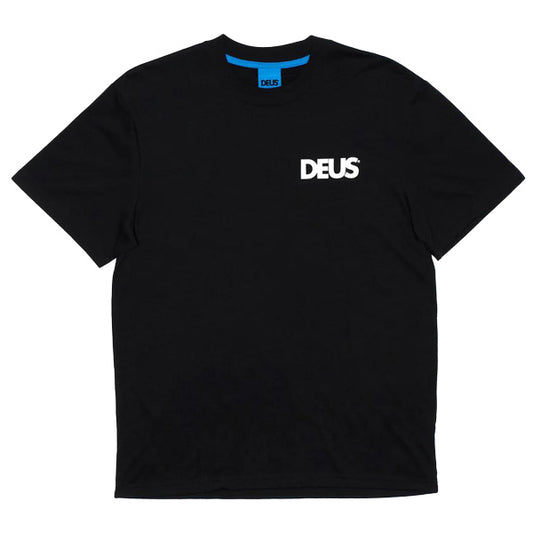 DEUS EX MACHINA ( デウスエクスマキナ ) / 半袖 Tシャツ / LOS ANGELES SURF ADDRESS TEE - BLACK / DMP251000C / メンズ