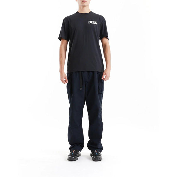 DEUS EX MACHINA ( デウスエクスマキナ ) / 半袖 Tシャツ / LOS ANGELES SURF ADDRESS TEE - BLACK / DMP251000C / メンズ