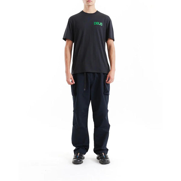 DEUS EX MACHINA ( デウスエクスマキナ ) / 半袖 Tシャツ / SAO PAULO SURF ADDRESS TEE - BLACK / DMP251000B / メンズ