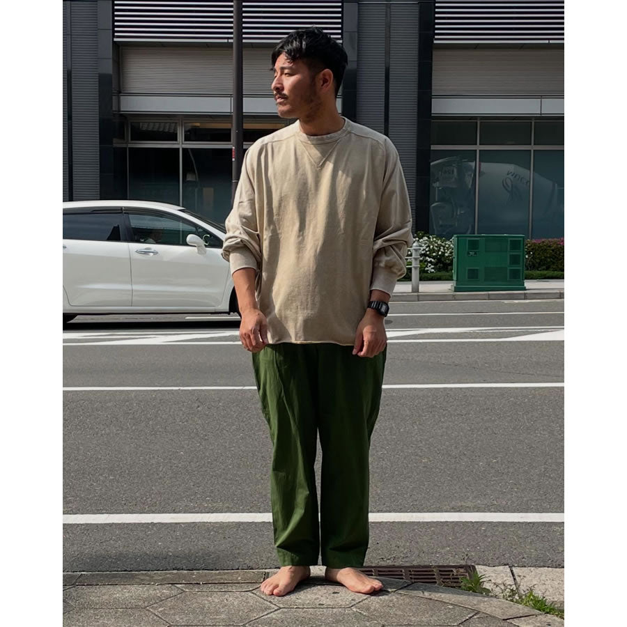TURN ME ON(ターンミーオン) / ワイドテーパードパンツ / 225-187 / OLIVE / メンズ