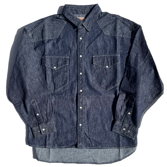IMPRESTORE (インプレストア) / デニムシャツ / 6.5oz Basket Western Shirts (Dwayne) - ONE WASH / メンズ