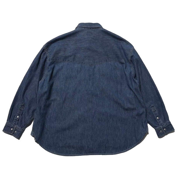 IMPRESTORE (インプレストア) / デニムシャツ / 6.5oz Basket Western Shirts (Dwayne) - VINTAGE WASH / メンズ