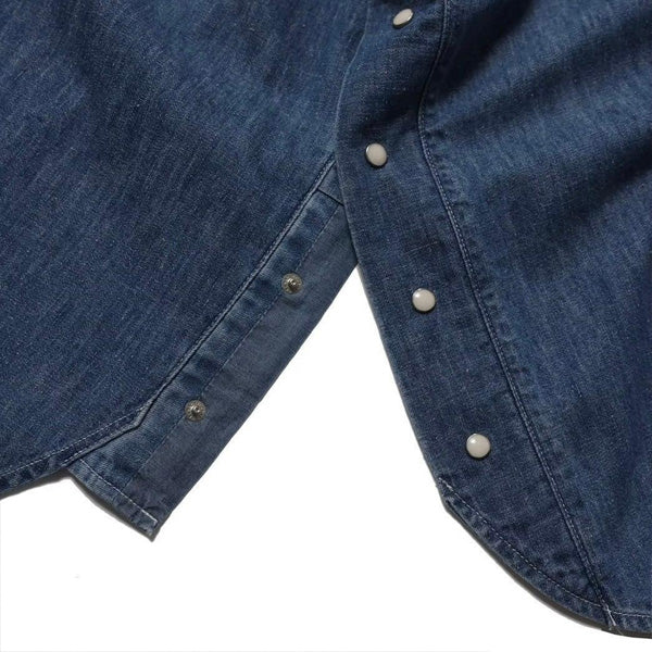 IMPRESTORE (インプレストア) / デニムシャツ / 6.5oz Basket Western Shirts (Dwayne) - VINTAGE WASH / メンズ