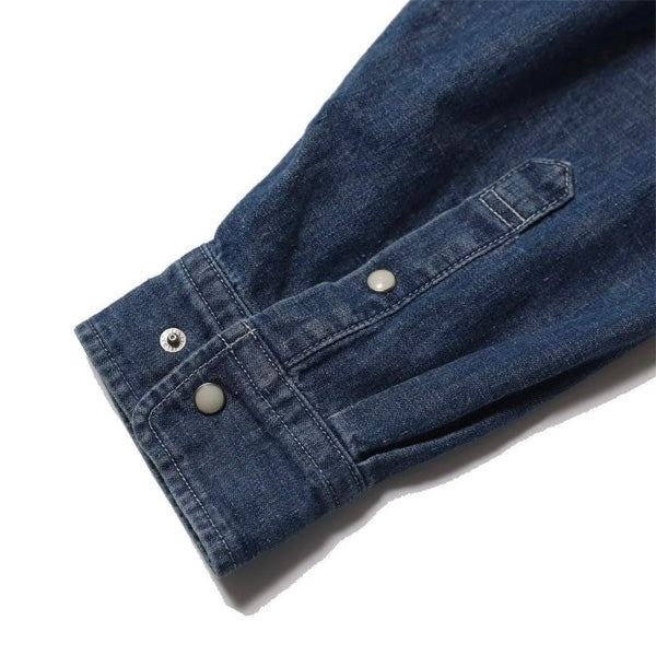 IMPRESTORE (インプレストア) / デニムシャツ / 6.5oz Basket Western Shirts (Dwayne) - VINTAGE WASH / メンズ