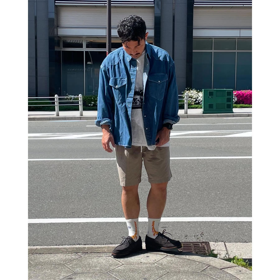 IMPRESTORE (インプレストア) / デニムシャツ / 6.5oz Basket Western Shirts (Dwayne) - VINTAGE WASH / メンズ