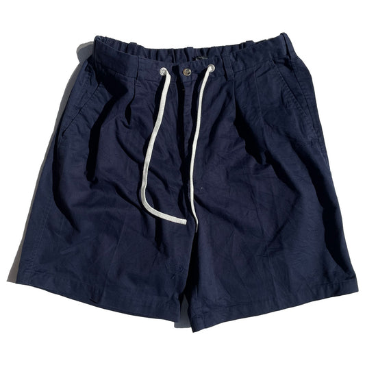 SELECTED by NASNGWAM / デッドストック イージーチノショーツ / DEAD STOCK TWO TACK REMAKED SHORT - NAVY / メンズ