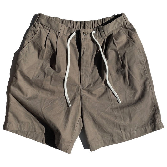 SELECTED by NASNGWAM / デッドストック イージーチノショーツ / DEAD STOCK TWO TACK REMAKED SHORT - BEIGE / メンズ