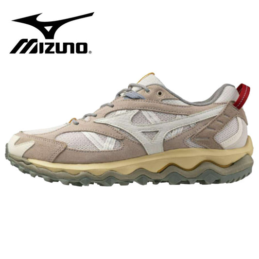 Mizuno Sports Style (ミズノスポーツスタイル) / スニーカー / WAVE MUJIN TL - DARK BEIGE x OFF WHITE x ORANGE / D1GA251302