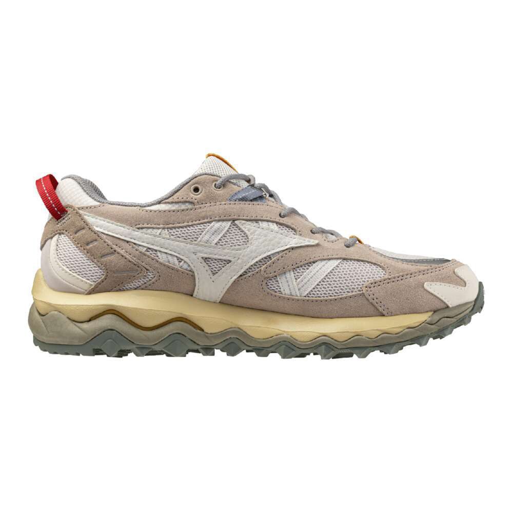 Mizuno Sports Style (ミズノスポーツスタイル) / スニーカー / WAVE MUJIN TL - DARK BEIGE x OFF WHITE x ORANGE / D1GA251302