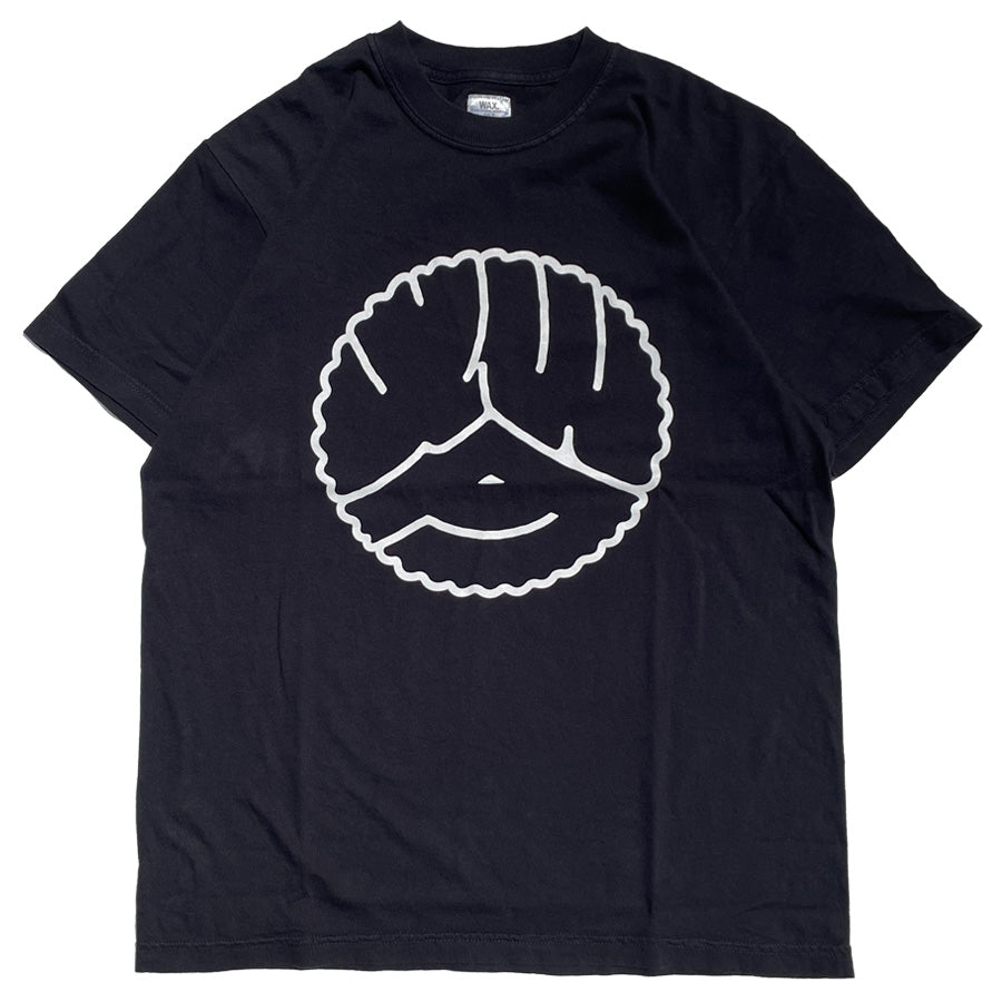 WAX(ワックス) / 半袖Tシャツ /  牡丹文字WAX TEE - BLACK / WX-0450 / メンズ THM