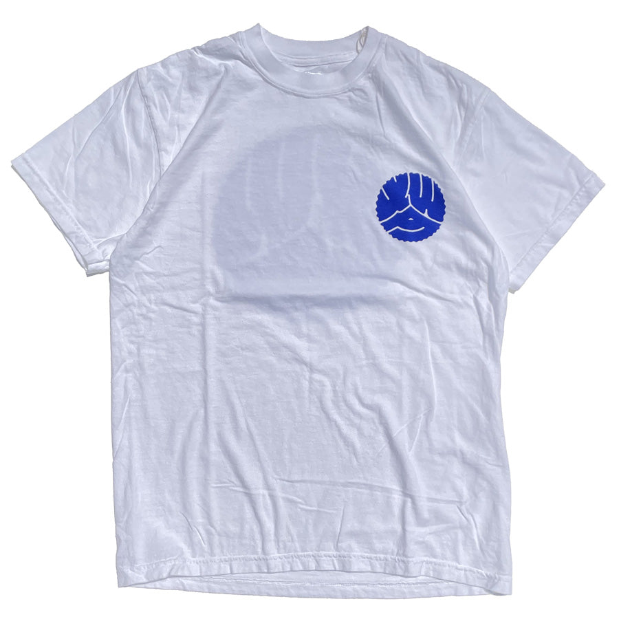 WAX(ワックス) / 半袖Tシャツ / 牡丹文字WAX back printed tee - WHITE / WX-0452 / メンズ THM