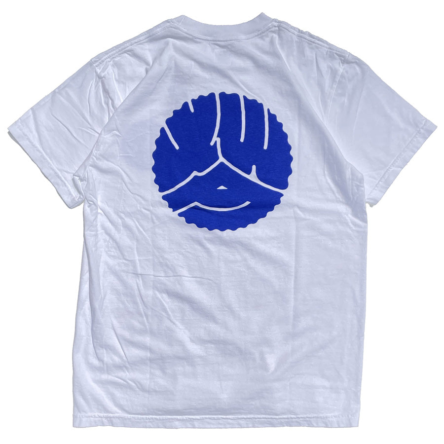 WAX(ワックス) / 半袖Tシャツ / 牡丹文字WAX back printed tee - WHITE / WX-0452 / メンズ THM
