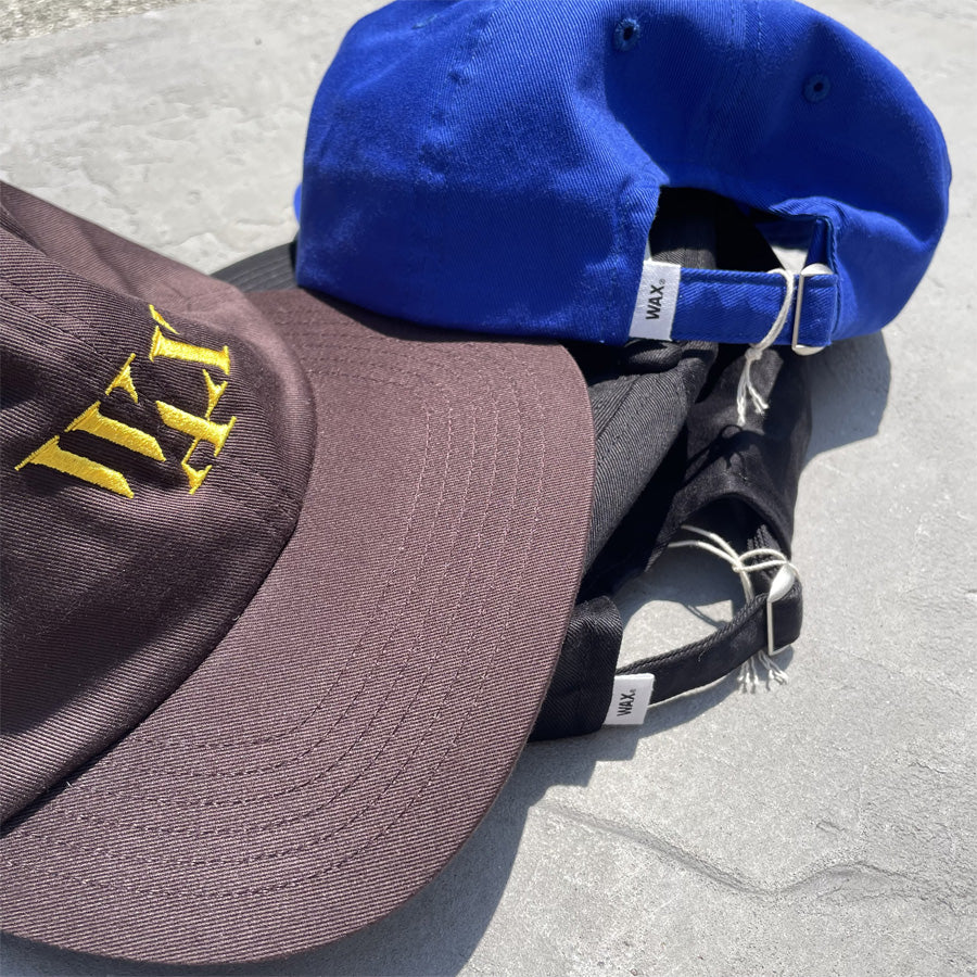 Special Guest ベースボールキャップ WAX(ワックス) / ベースボールキャップ / WAX CAP - BLUE / WX-0444
