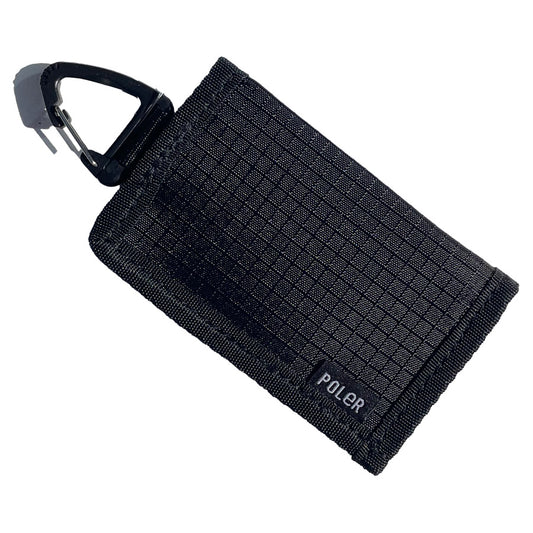 POLeR OUTDOOR STUFF(ポーラーアウトドアスタッフ) / ハングウォレット / STUFFABLE HANG WALLET - BLACK / 251MCV0136