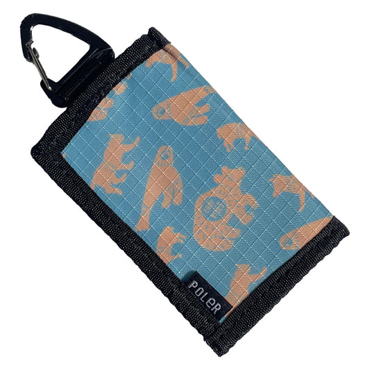 POLeR OUTDOOR STUFF(ポーラーアウトドアスタッフ) / ハングウォレット / STUFFABLE HANG WALLET - TEAL / 251MCV0136