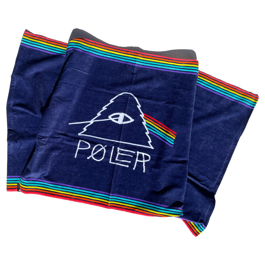 Poler Outdoor Stuff(ポーラー アウトドア スタッフ) / ビーチタオル / CNT BEACH TOWEL -  NAVY / 251MCV0175