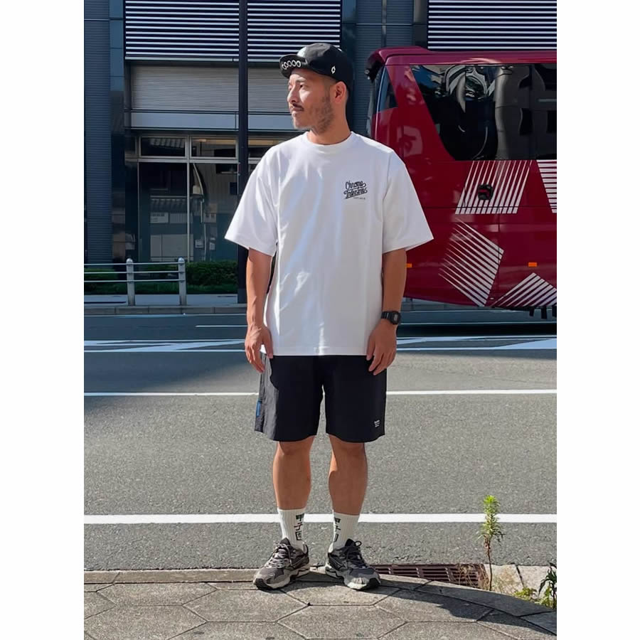 【店頭のみ5月より販売開始】CHROME (クローム) / -6℃冷感 半袖 Tシャツ / LSC TEE WIDE FIT ESOW ver.1 - WHITE / JP246WTH / メンズ
